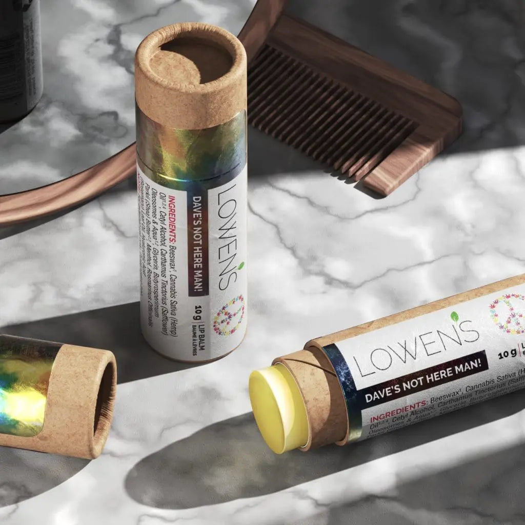 Dave’s Not Here Man! Hemp Seed Oil Lip Balm My Store