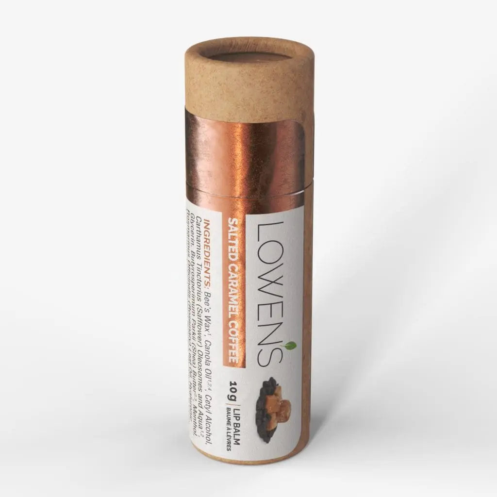Salted Caramel Coffee Bean Lip Balm My Store