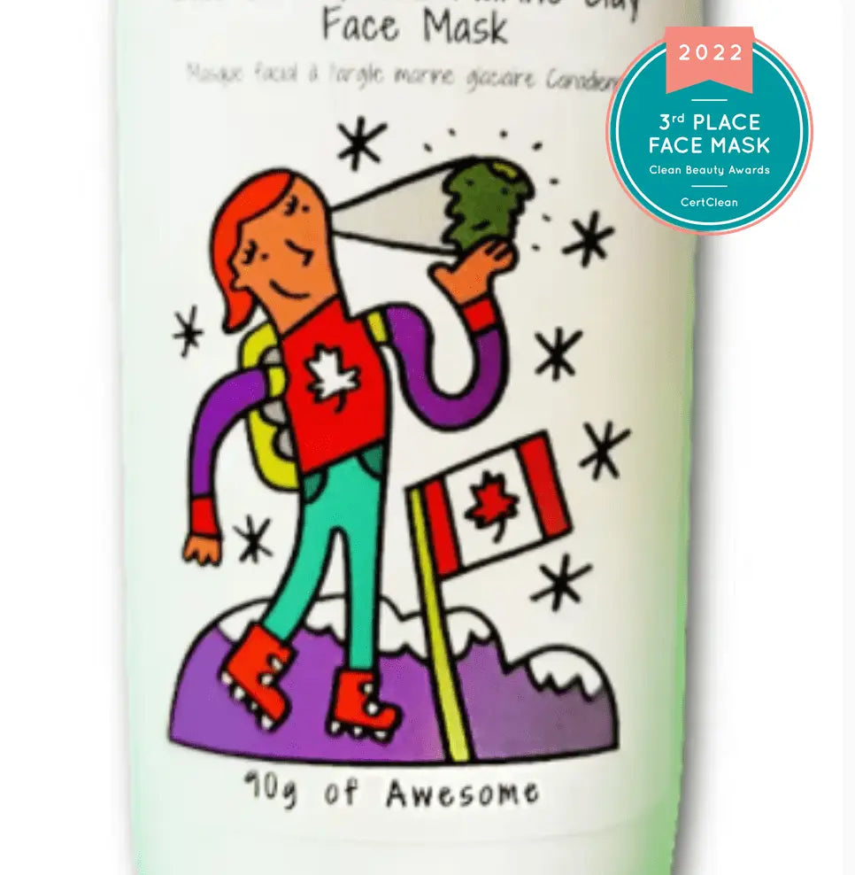 Swamp Thing Canadian Glacial Clay Mask Lowens Natural Skincare