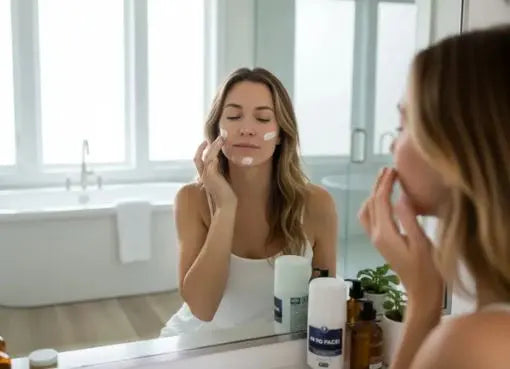 Lady Applying In Yo Face