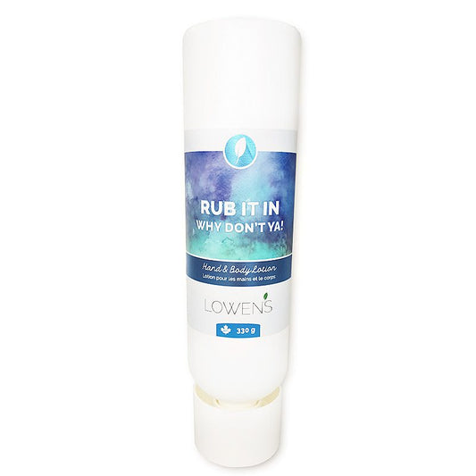 Rub it in Why Don’t Ya! Hand and Body Lotion