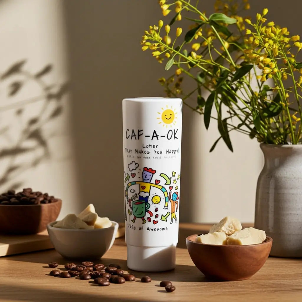 Caf-A-OK Coffe oil and Cocoa Butter Lotion My Store