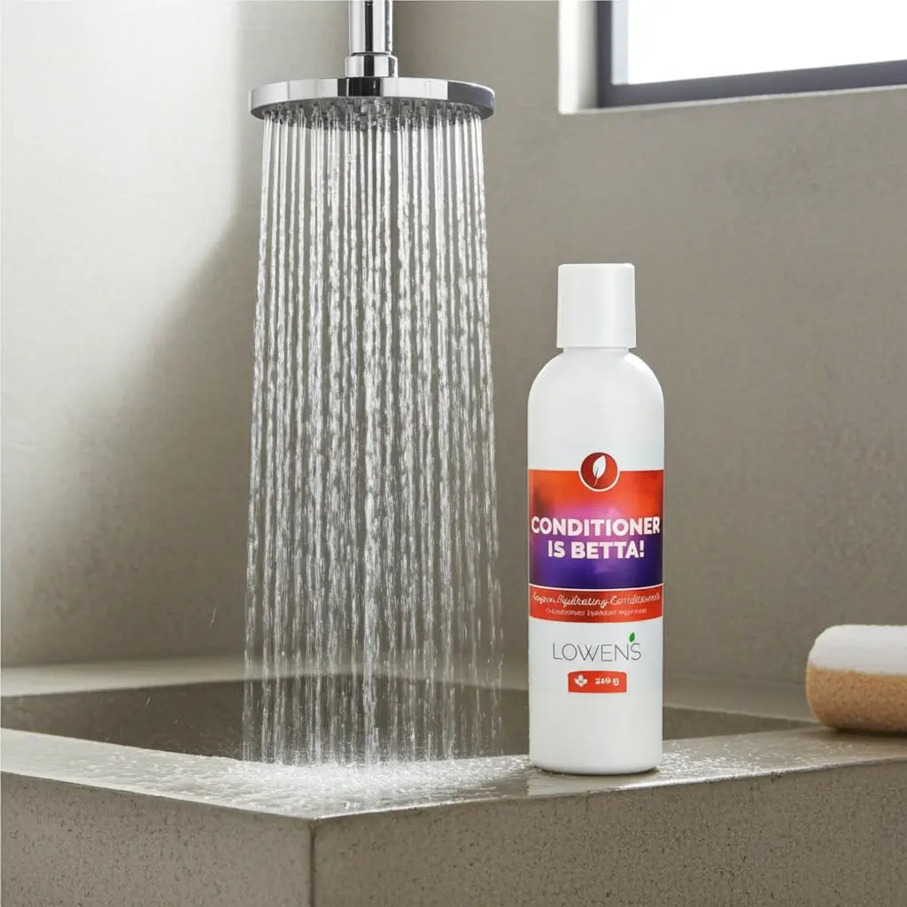 Conditioner is Betta! Biodegradable Conditioning Rinse Lowens Natural Skincare