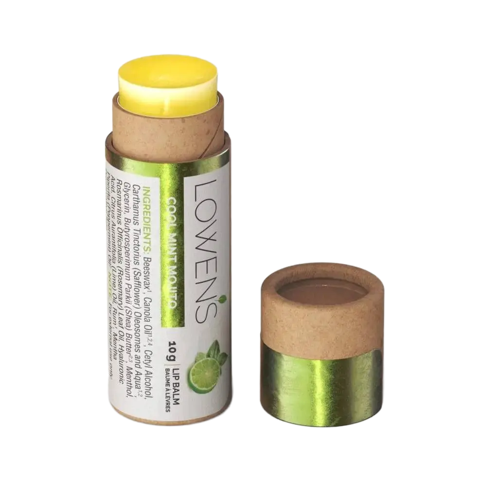 Cool Mint Mojito Lip Balm Lowens Natural Skincare