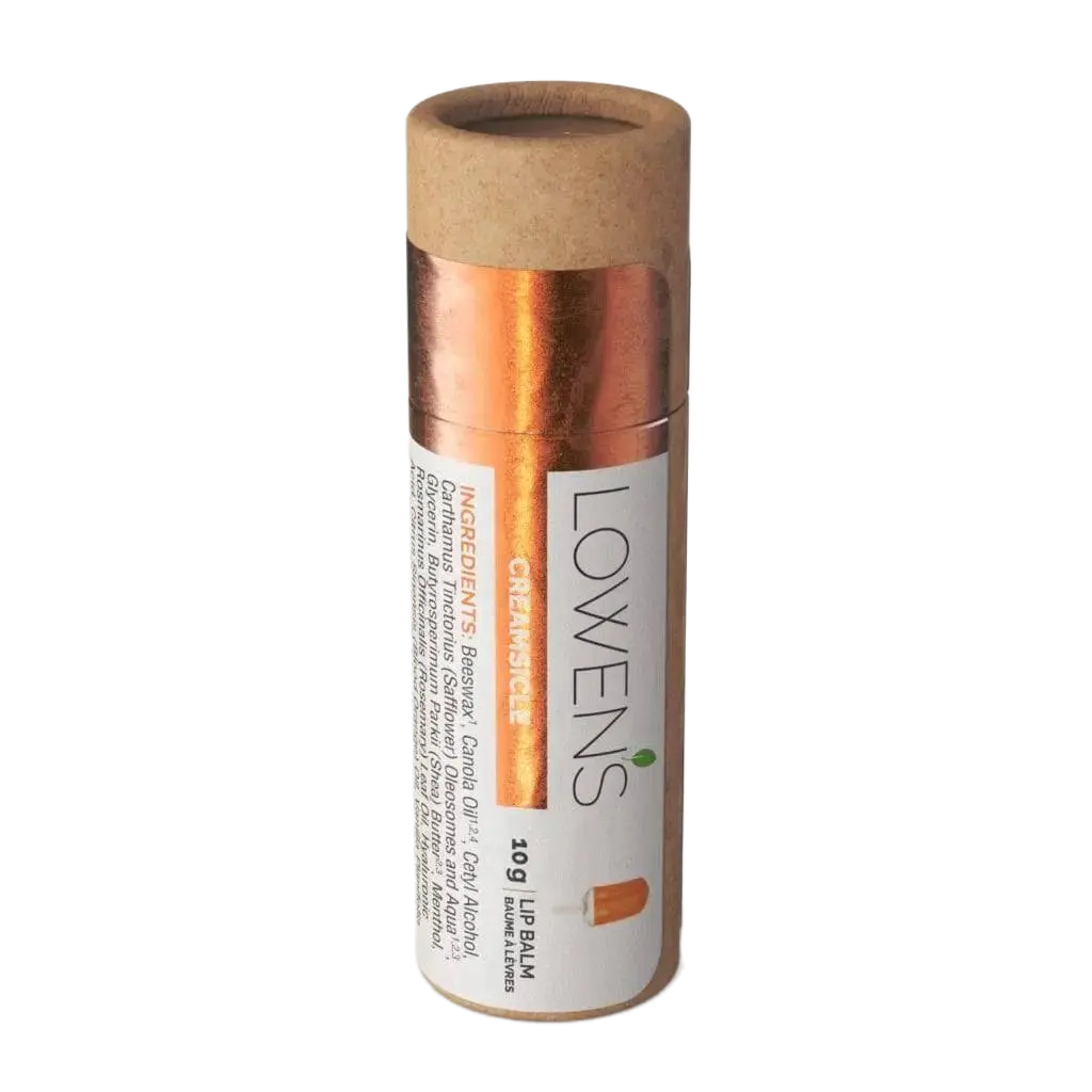 Creamsicle Lip Balm Lowens Natural Skincare