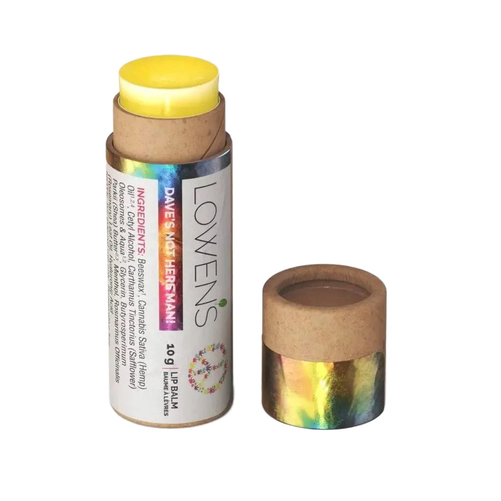 Dave’s Not Here Man! Hemp Balm Lowens Natural Skincare