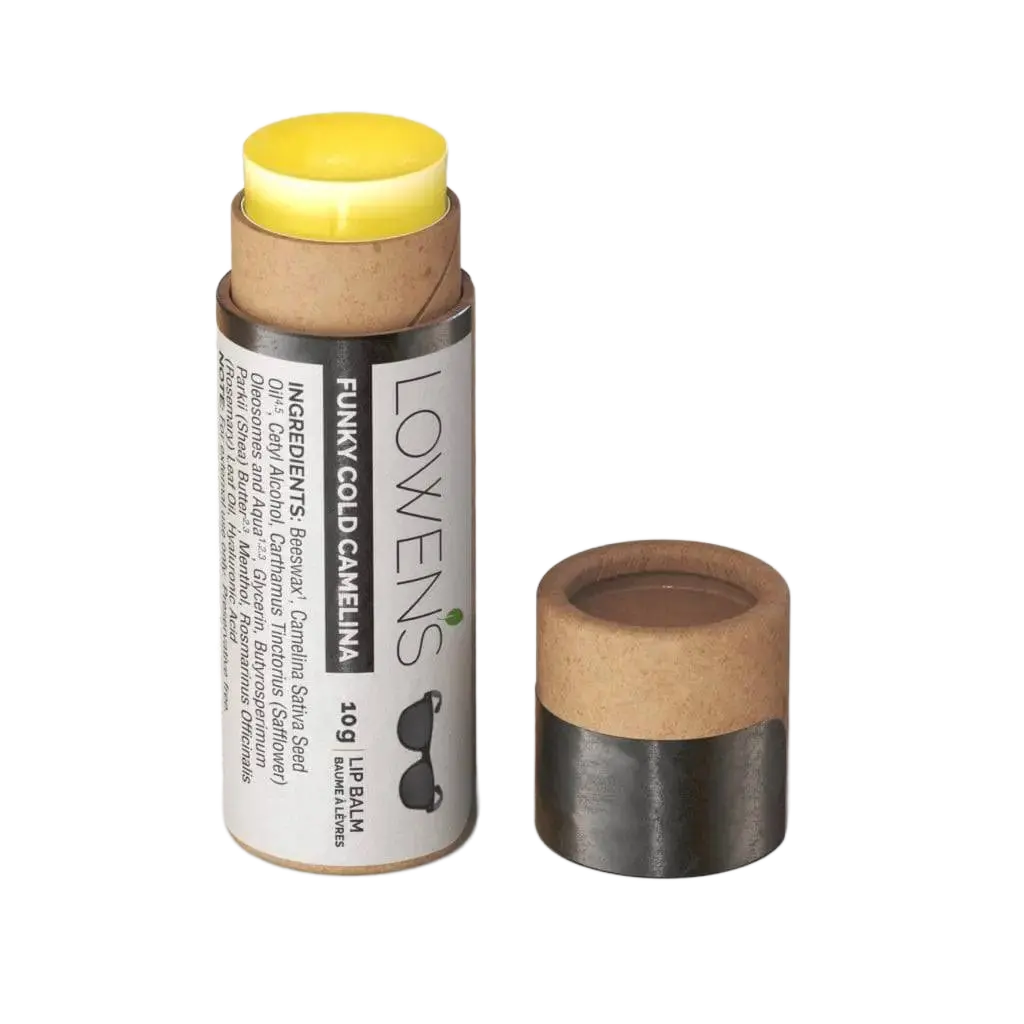 Funky Cold Camelina Lip Balm Lowens Natural Skincare