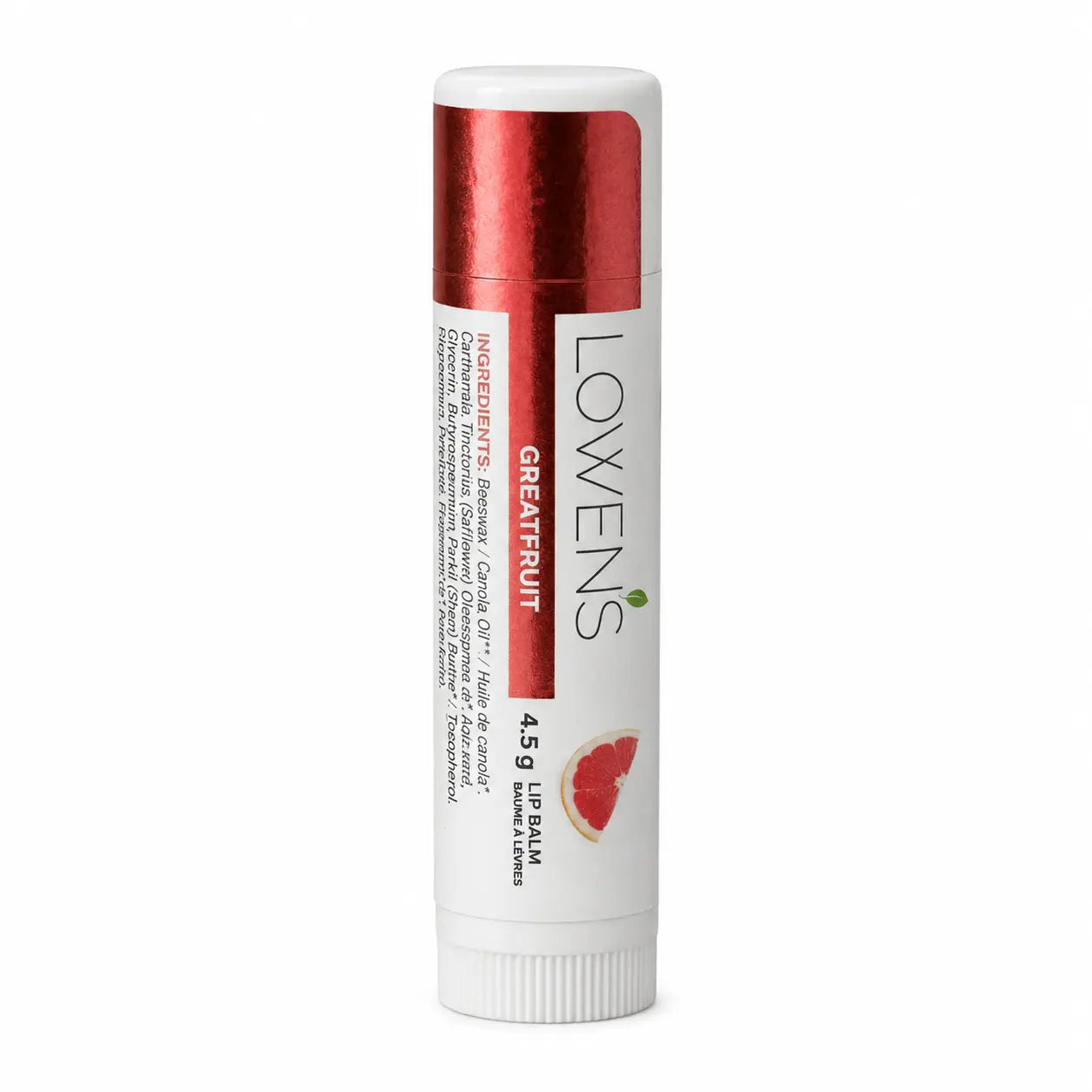 Greatfruit Lip Balm Lowens Natural Skincare