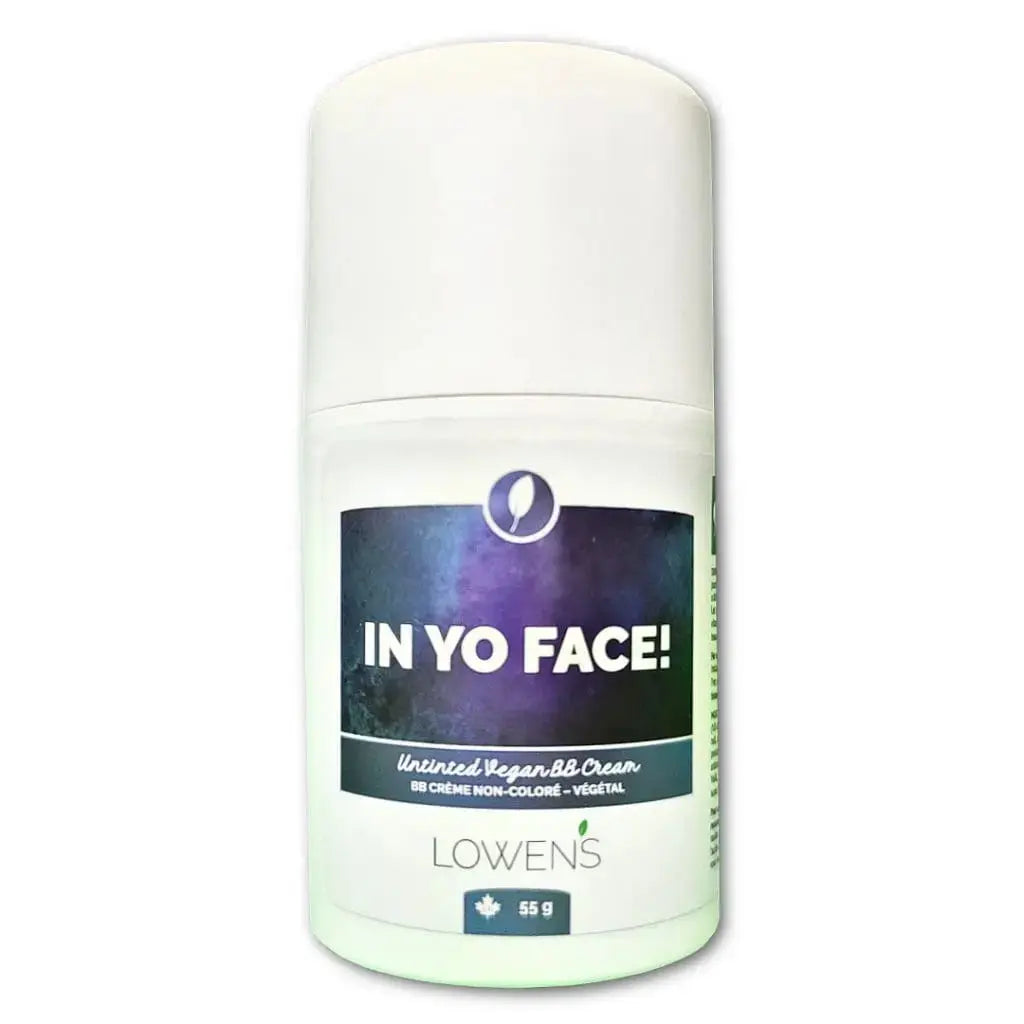 In Yo Face! Natural, Vegan BB Cream Lowens Natural Skincare