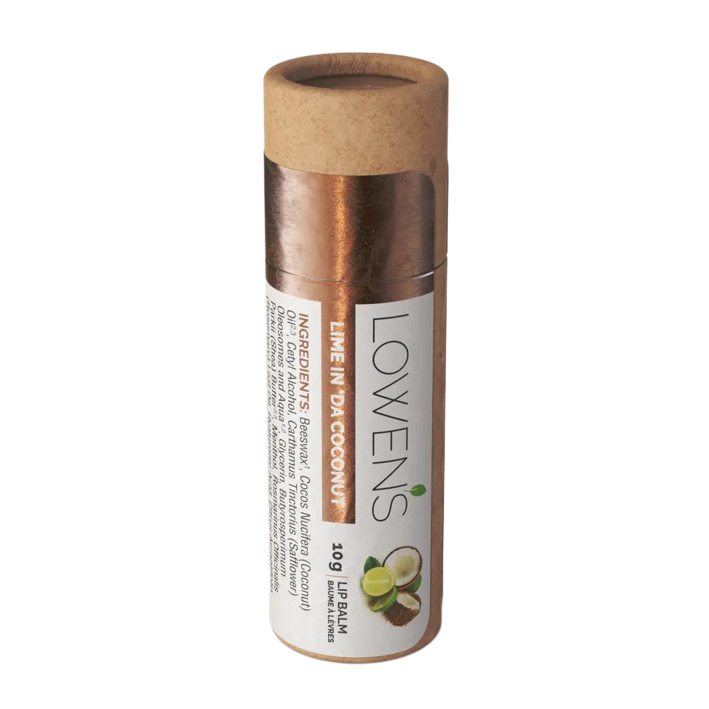 Lime in 'da Coconut Lip Balm Lowens Natural Skincare