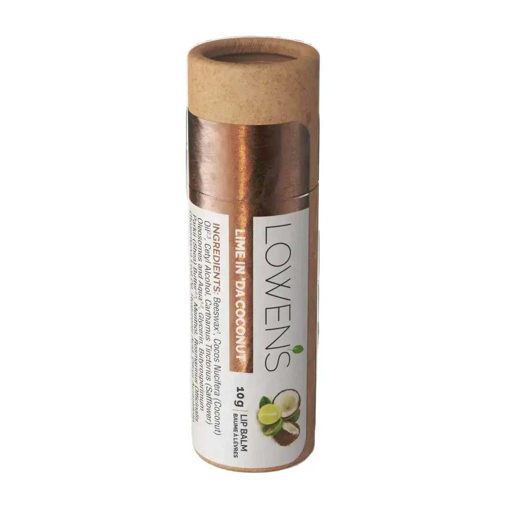 Lime in 'da Coconut Lip Balm Lowens Natural Skincare