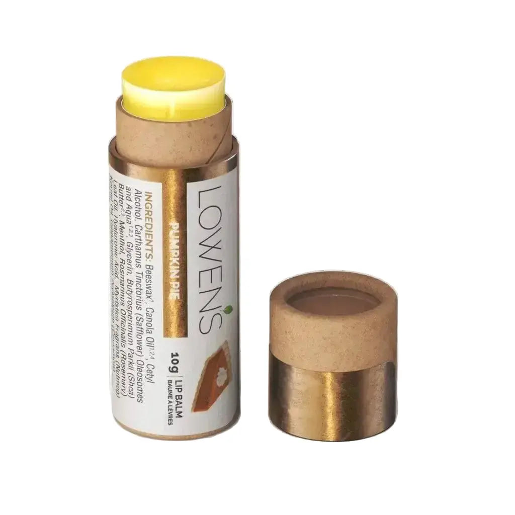 Pumpkin Pie Lip Balm Lowens Natural Skincare