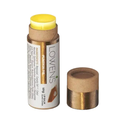 Pumpkin Pie Lip Balm Lowens Natural Skincare