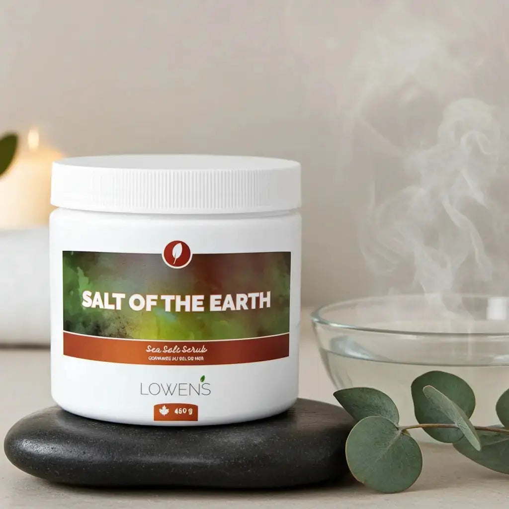 Salt of the Earth Salt Scrub Lowens Natural Skincare