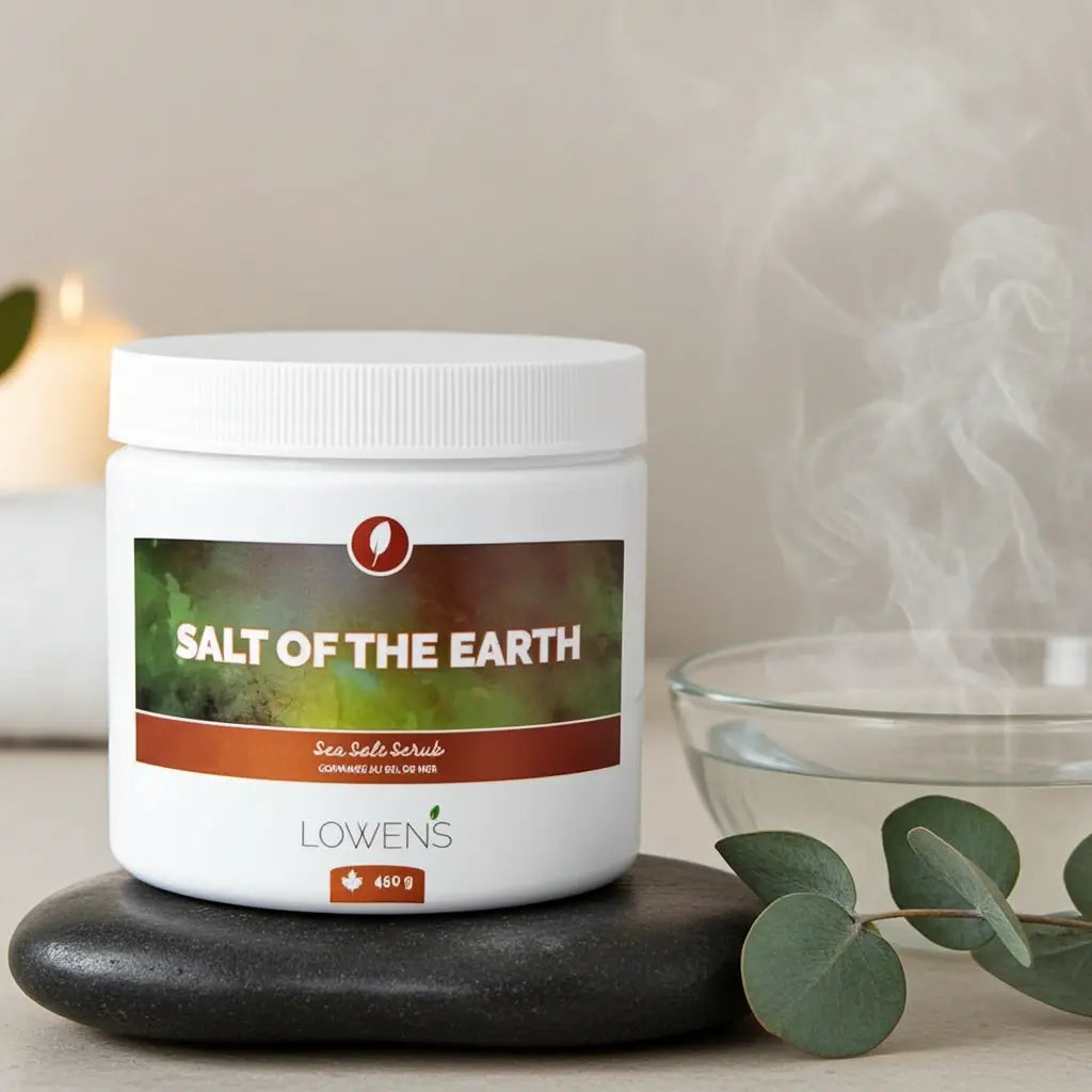 Salt of the Earth Salt Scrub Lowens Natural Skincare