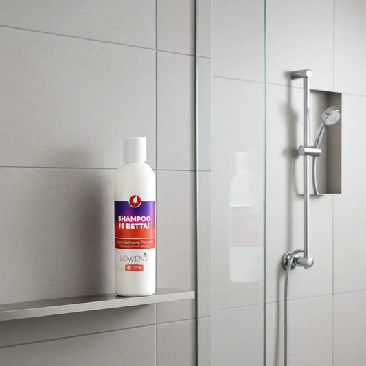 Shampoo is Betta! Vegan Shampoo Lowens Natural Skincare