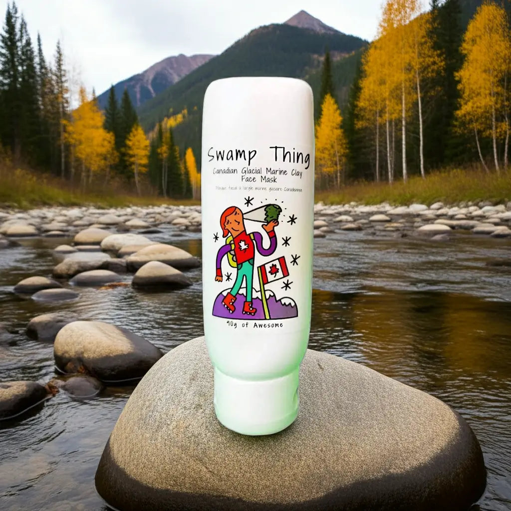 Swamp Thing Canadian Glacial Clay Mask Lowens Natural Skincare