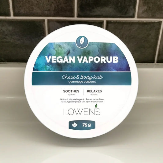 Vegan Vapo Rub Lowens Natural Skincare