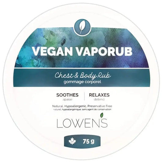 Vegan Vapo Rub Lowens Natural Skincare