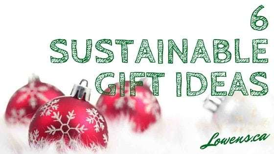 6 Sustainable Gift Ideas 2015!